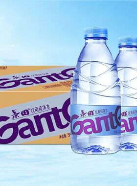 景田纯净水360ml*24瓶整箱出游会议办公家庭饮用水560ml运动dc