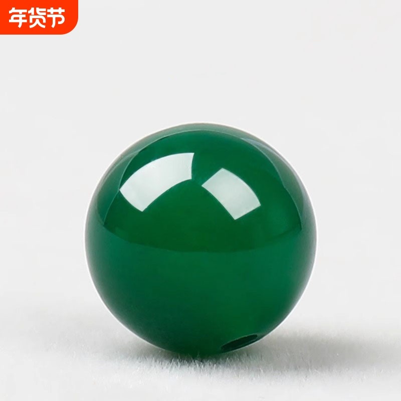 天然散珠子圆珠DIY水晶手串手链项链编织饰品配件材料单颗