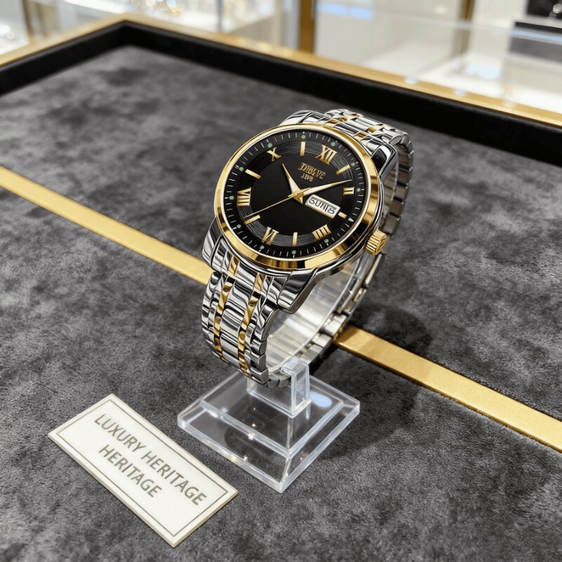 老人手表男士爸爸女款情侣表防水老年人学生石英表男款非机械表礼