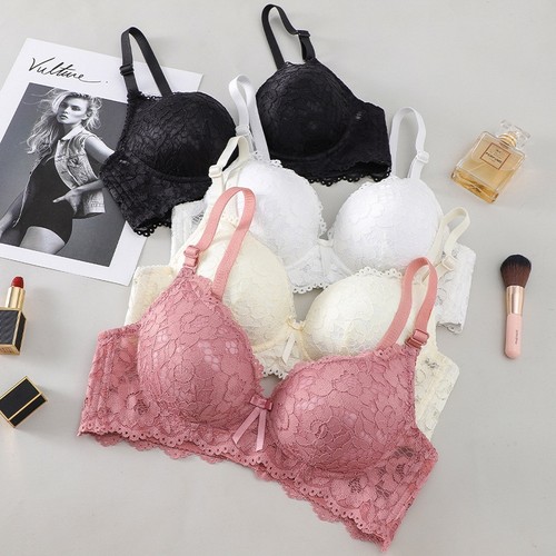 Sexy lace gathered蕾丝聚拢内衣套装