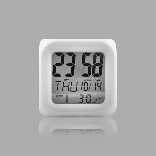 跨境亚马逊专供七彩变色发光闹钟