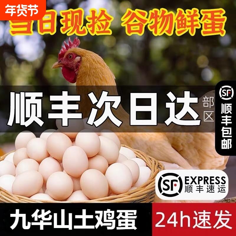 安徽九华山土鸡蛋20枚散养农家笨鸡蛋柴鸡蛋绿壳乌鸡蛋50枚发顺丰,水产肉类/新鲜蔬果/熟食,鸡蛋,淘宝优惠券,粉丝福利购,淘宝优惠卷
