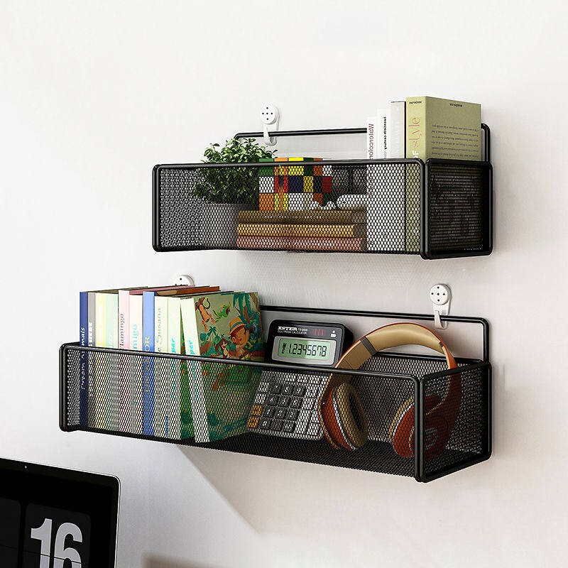 床头置物架宿舍好物必备学生用品收纳架书架浴室收纳墙上壁挂挂篮