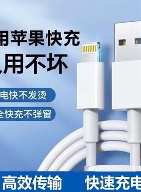 适用苹果数据线充电线iPhone1212Pro12ProMax充电线PD20W快充iPhone14/13Pro手机usb充电线xr/x闪充线