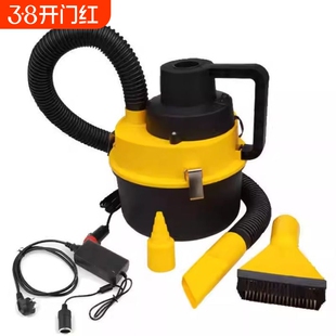 12V车载吸尘器 车家两用吹吸圆桶吸尘器 大功率加强吸力