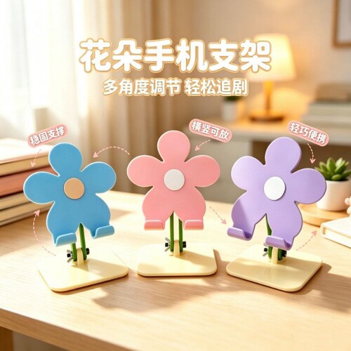 【热卖99+】可爱花朵亚克力手机