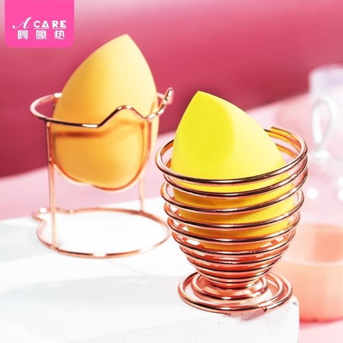 收纳架/美妆蛋B1vn800-粉扑蛋架子托架葫芦海绵蛋收放置架弹簧造