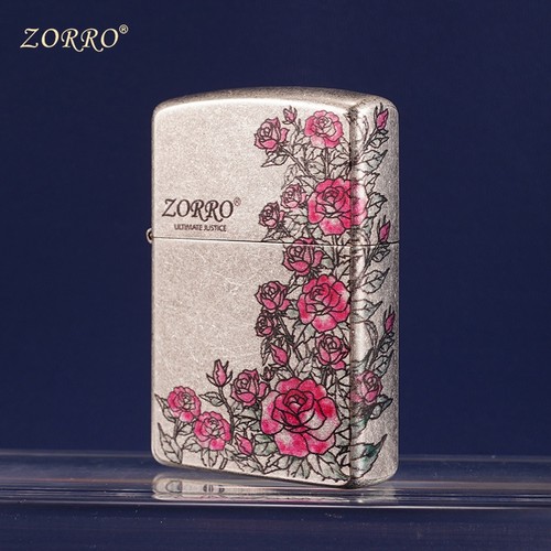 ZORRO佐罗煤油打火机绮梦银韵凝情煤油机精品礼盒装优质礼品耐用