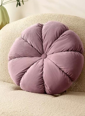 可爱的抱枕网红南瓜抱枕轻奢橙色沙发客厅靠枕卧室床头靠垫复古