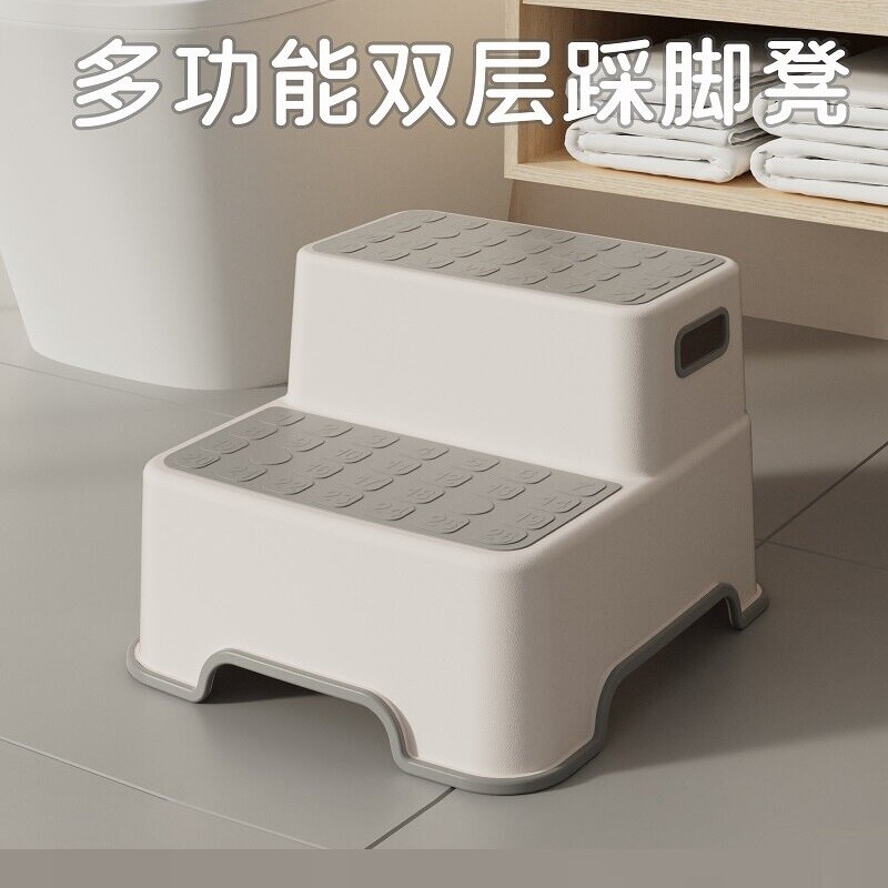 儿童踩脚凳洗手台脚蹬宝宝脚踏垫脚凳洗漱台阶防滑梯增高踩凳刷牙图片