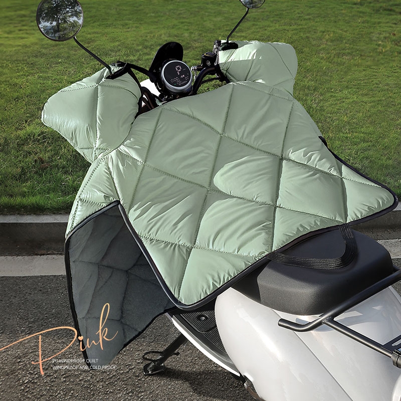 电动车挡风被冬季加绒加厚冬款电瓶摩托车防水罩四季通用2025新款