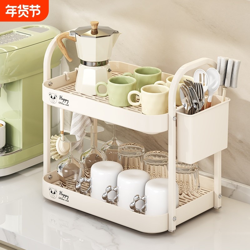杯子收纳置物架水杯杯架厨房桌面马克杯咖啡杯收纳架沥水架杯子架,家庭/个人清洁工具,杯架,淘宝优惠券,粉丝福利购,淘宝优惠卷