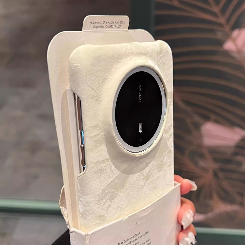 适用华为mate70皮纹丝绒手机套