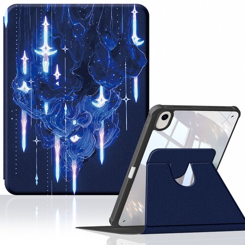 【720旋转】ipad保护壳ipadair8/7新款11/10/9代保护套pro2026平板带笔槽适用苹果5防弯6摔10.2寸4轻薄亚克力