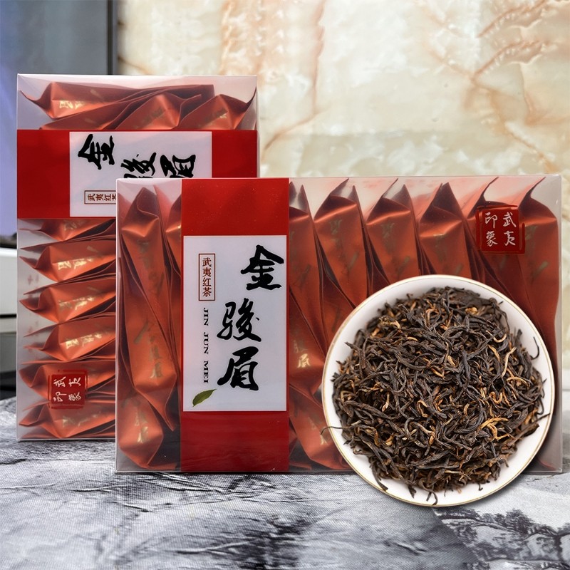 明前特细金骏眉2025年红茶早春嫩芽茶叶小泡袋装福建武夷山新茶