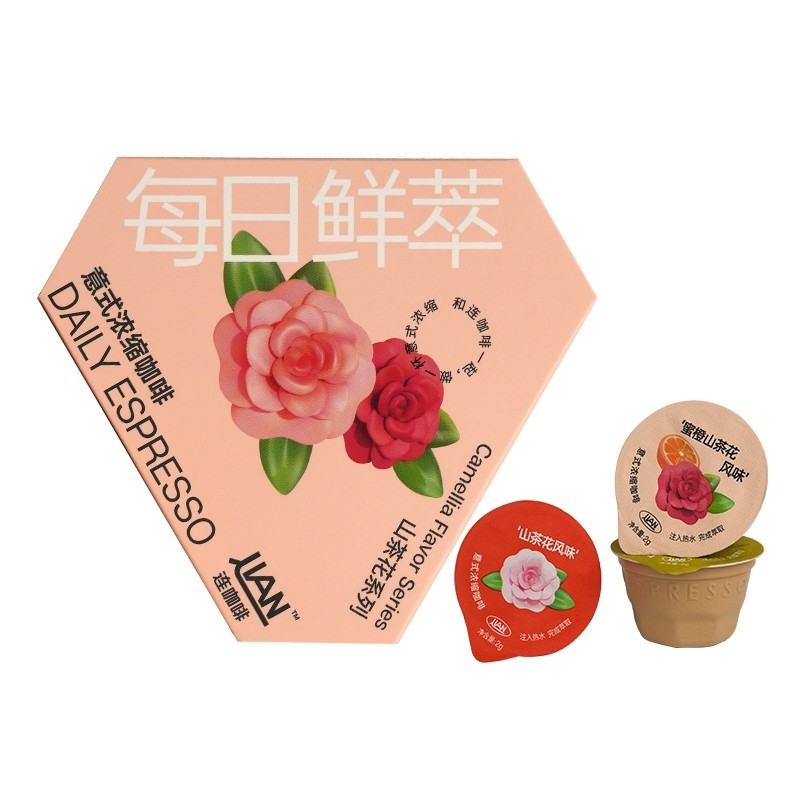 连咖啡每日鲜萃意式浓缩咖啡 便携mini装3味 2克*3颗*单盒