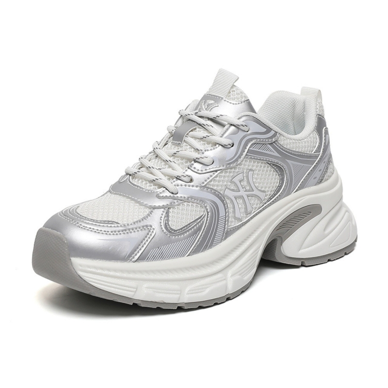 明星同款品质女老爹鞋复古增高鞋舒适时尚春夏网面透气跑步鞋