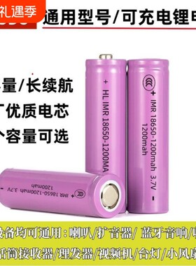 18650锂电池头灯手电剃须刀14500