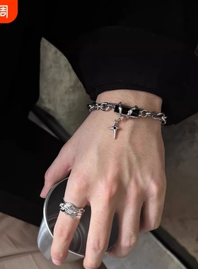 跨境星体缠绕黑钻百搭手链