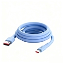 120W超级快充数据线适用华为荣耀安卓手机通用蓝色2米单条