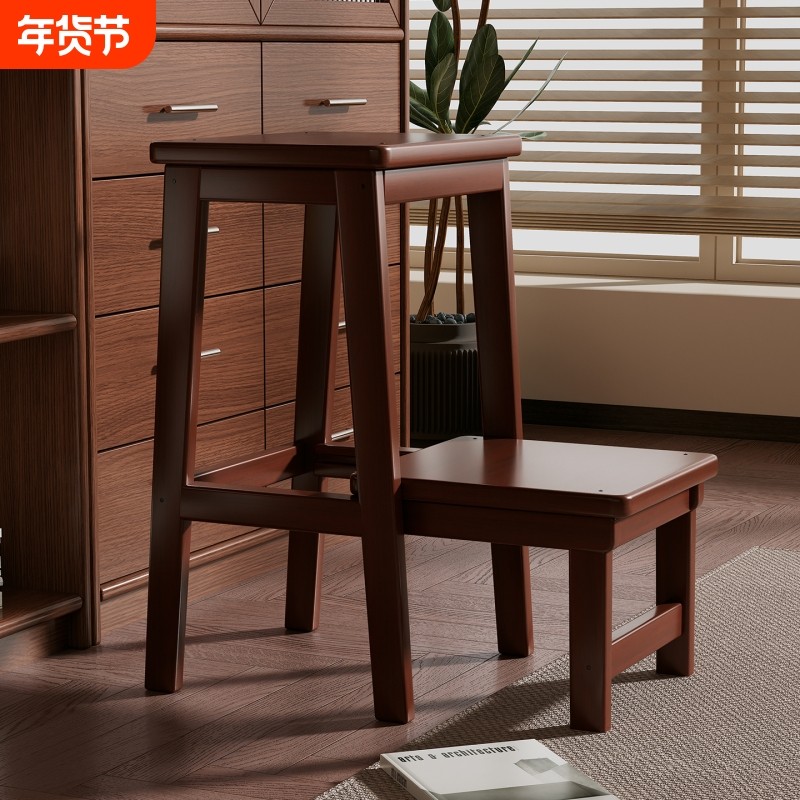 家用多功能梯凳厨房可折叠两用爬梯非实木取物梯子吧台凳登高室内,住宅家具,梯凳,淘宝优惠券,粉丝福利购,淘宝优惠卷