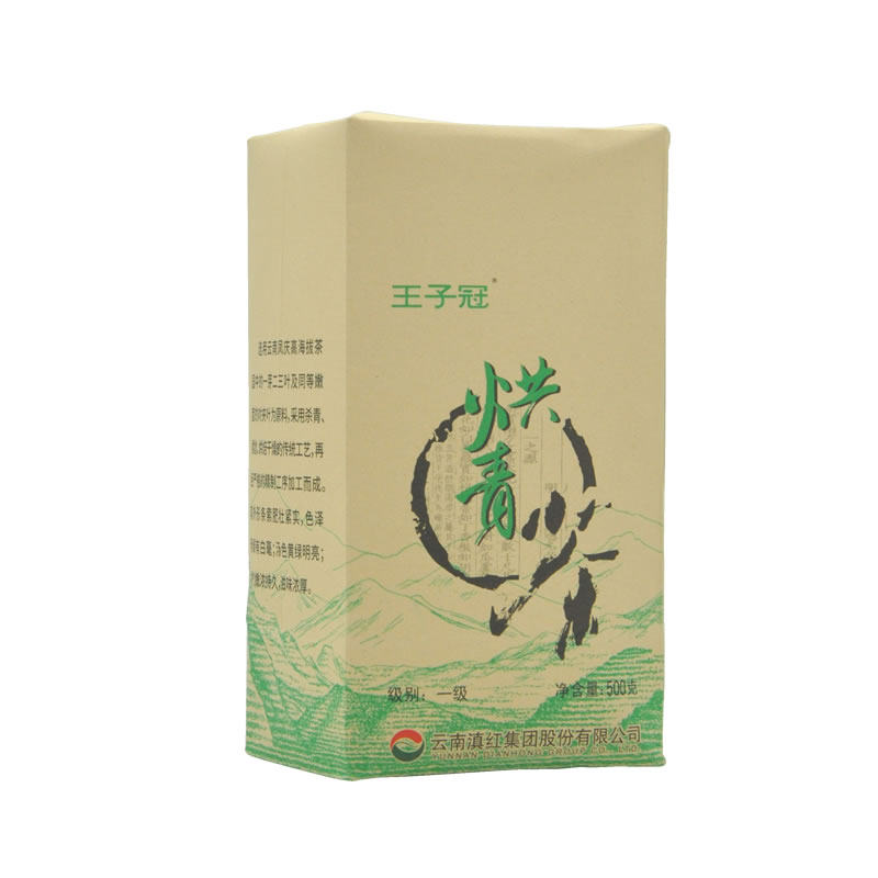 王子冠凤牌凤庆滇绿茶新茶春茶云南滇红烘青绿茶500g茶叶明前袋装