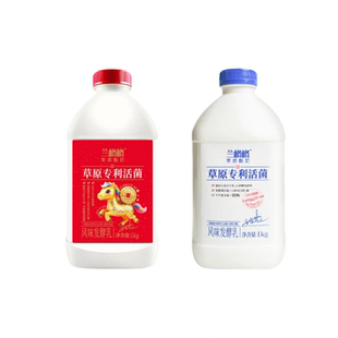兰格格草原专利活菌发酵酸奶马年吉祥开门红新春款普通款随机发放