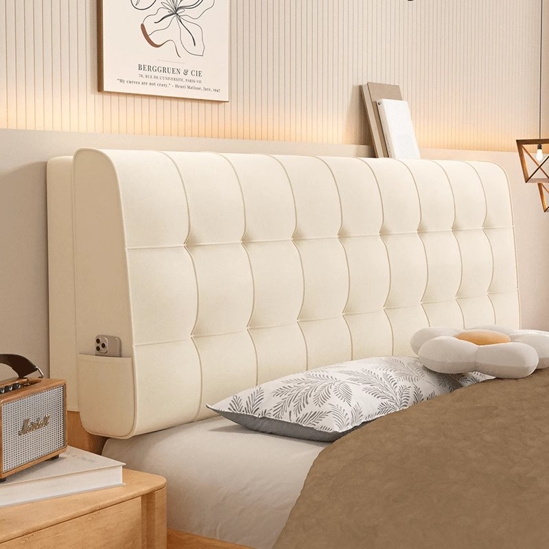 床头软包靠垫软包绒布床头靠罩现代简约双人大靠背垫床头靠包靠垫,居家布艺,床头靠垫,淘宝优惠券,粉丝福利购,淘宝优惠卷