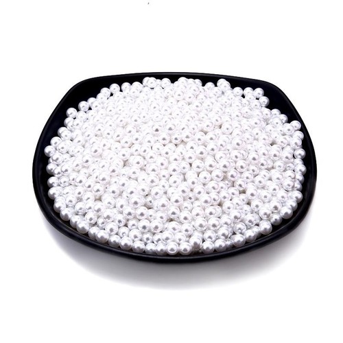 仿珍珠手工项链无孔毛衣链手链小