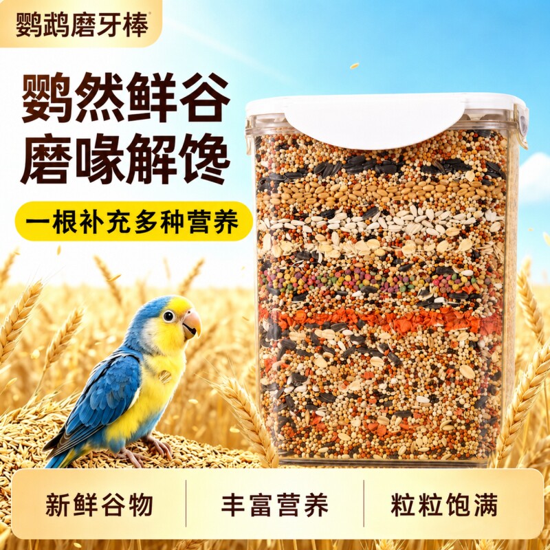 【全网热销】100w+鹦鹉饲料图片