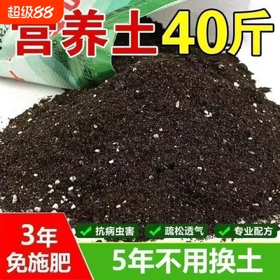 通用营养土盆栽植物蔬菜育苗有机多肉养花种菜专用土土壤疏松泥土