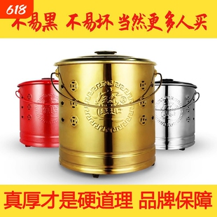 不锈钢烧纸桶烧金桶烧经桶家用室内烧火元宝炉化宝桶聚宝盆焚烧桶