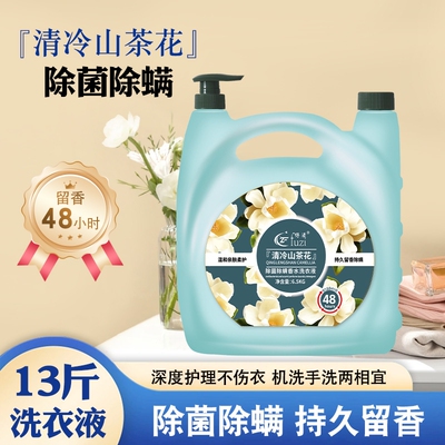 香氛洗衣液持久留香抑菌除螨防串色去污渍深沉洁净护衣柔顺