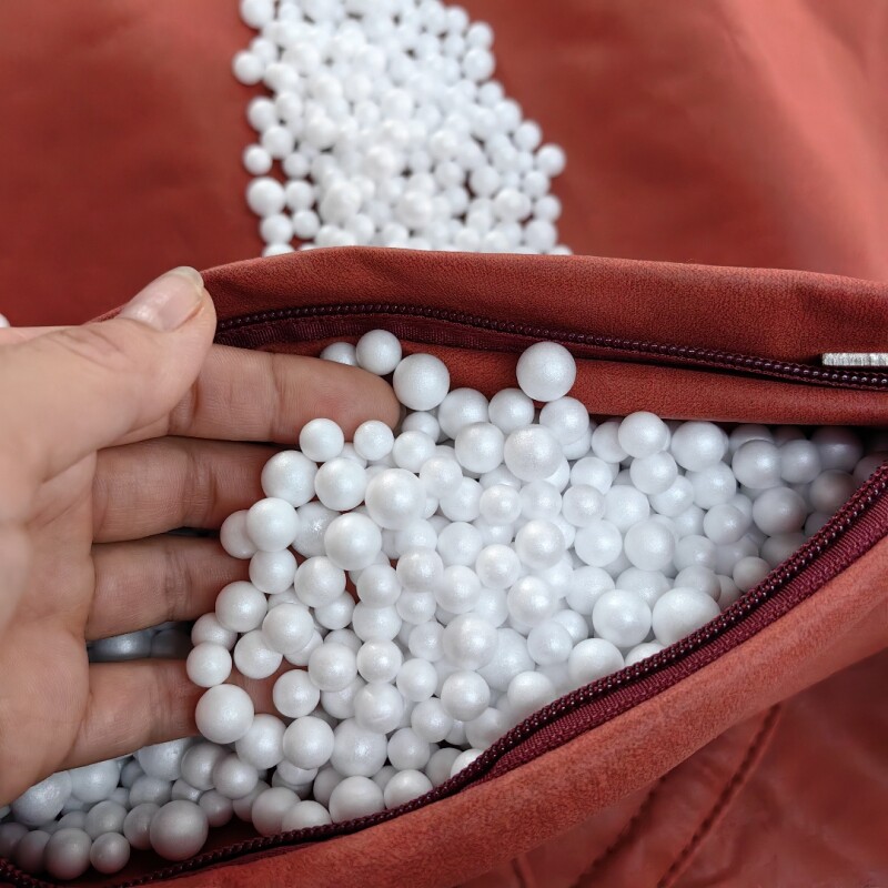 懒人沙发豆袋填充物颗粒抱枕高品质保利龙泡沫粒子填充物颗粒