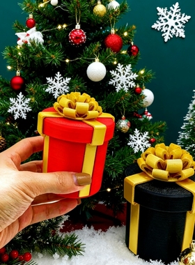 3D打印2025年爆款整蛊惊喜套娃礼盒复古配色节日制造惊喜礼物盒子