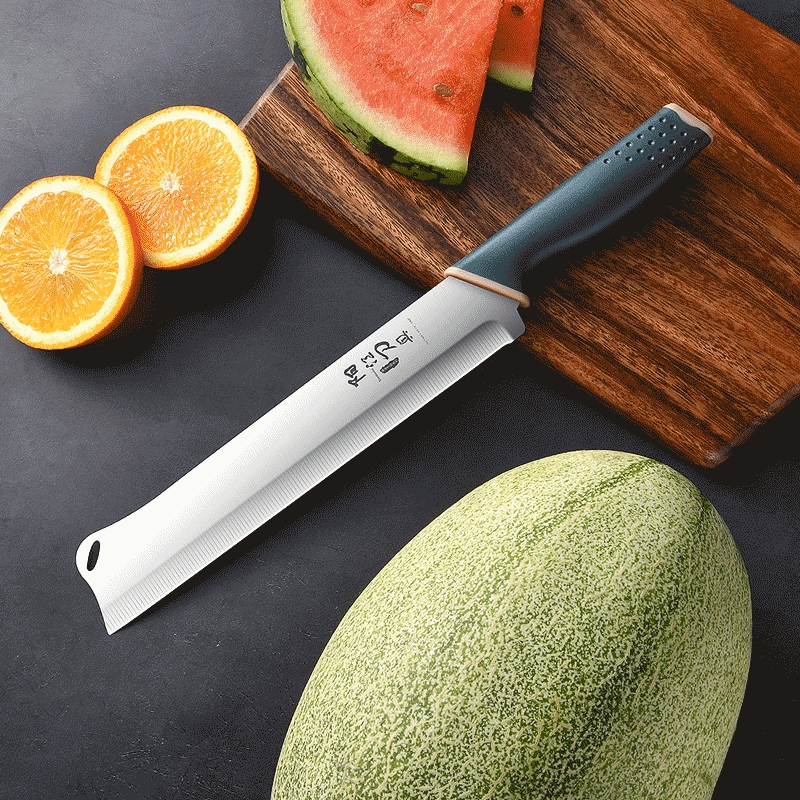 不锈钢锋利水果刀切西瓜
