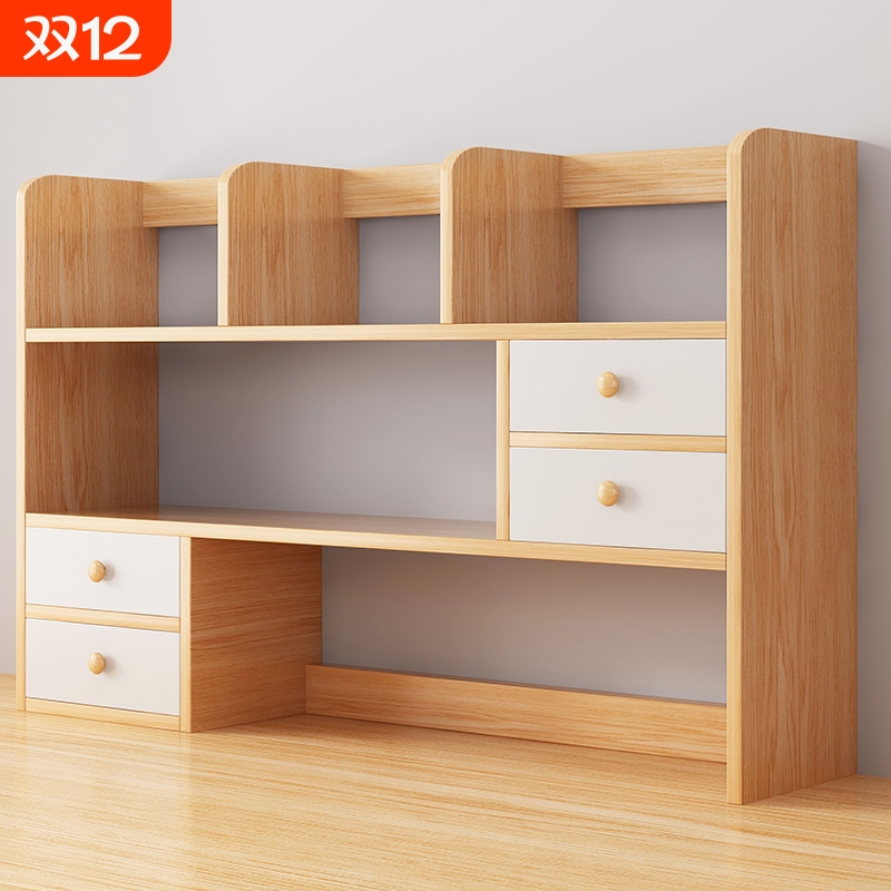 书架桌面置物架卧室办公室桌上小型多层架子客厅书桌收纳简易书柜