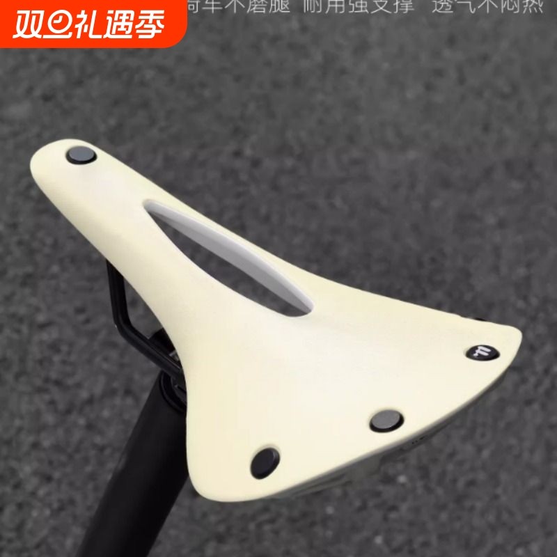 西骑者新款自行车复古坐垫公路山地车减震透气鞍座单车骑行装备