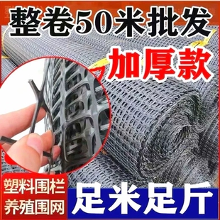 养鸡鸭塑料围栏网拦鸡网养殖网菜园防护网格网玉米网家用菜地鸡笼