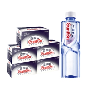 百岁山天然矿泉水348ml小瓶装 整箱饮用水家庭泡茶商务接待专用水