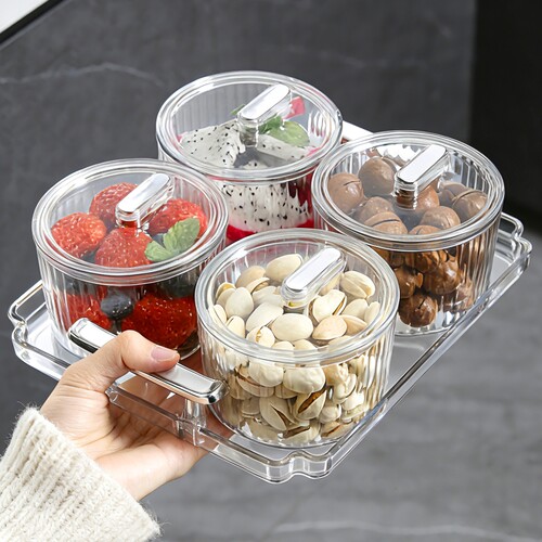 客厅茶几上摆特别好看的果盘