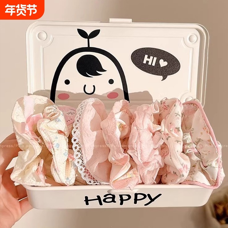 粉色儿童大肠发圈头花头饰发饰2026新款韩系可爱扎头绳丸子头发绳,饰品/流行首饰/时尚饰品新,发饰,淘宝优惠券,粉丝福利购,淘宝优惠卷