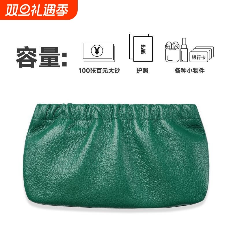 新款真皮质感钱包女士一片式超薄长款钱夹袋男式现金收纳零钱包潮