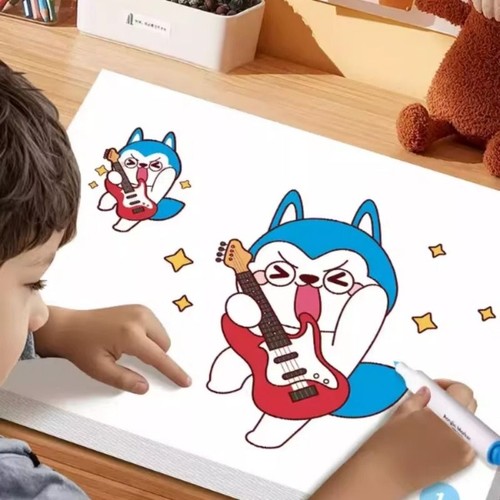 哈小浪上学记涂色本儿童3到6岁画画本宝宝启蒙绘画本涂填色书玩具