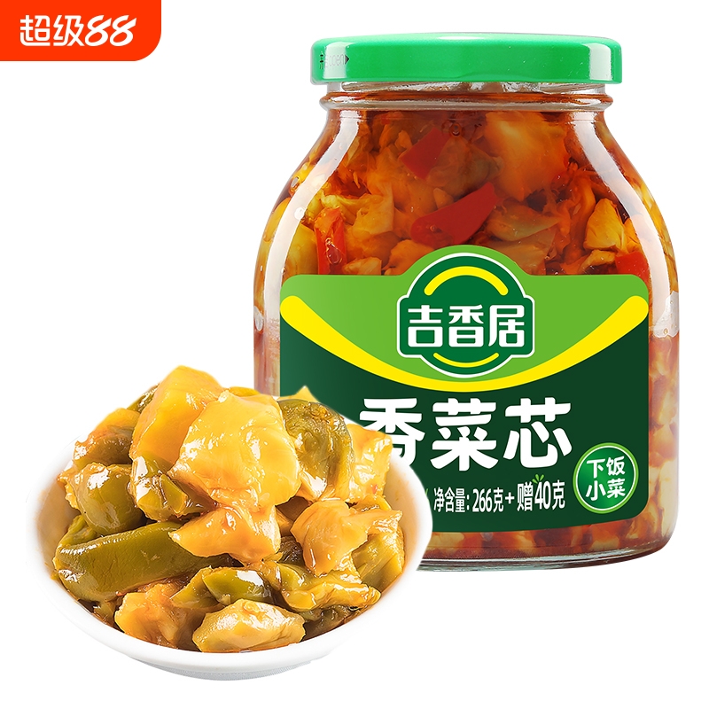 吉香居香菜芯306g微辣