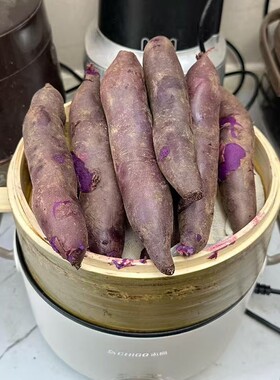 贵州紫罗兰紫薯新鲜10斤现挖