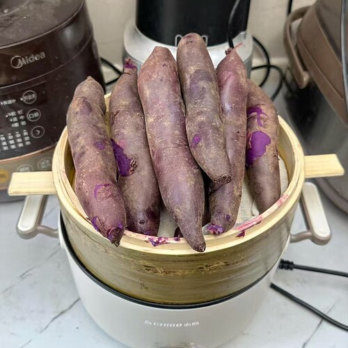 贵州紫罗兰紫薯新鲜10斤现挖