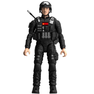 军事可动豪华模型玩具人偶特种部队兵打仗战争套装关节兵人36仿真