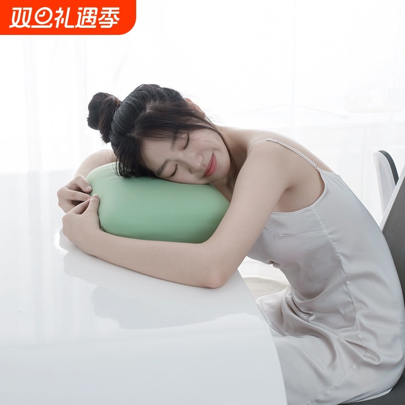 跨境办公室午休冰丝午睡枕趴睡枕学生趴趴枕小枕头腰靠枕护腰靠垫