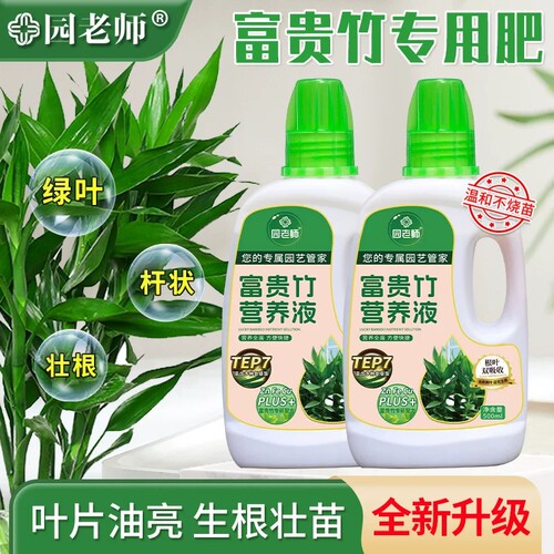 【温和高效】富贵竹专用新款肥料